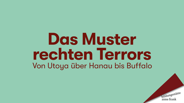  Das Muster rechten Terrors – Von Utoya über Hanau bis Buffalo